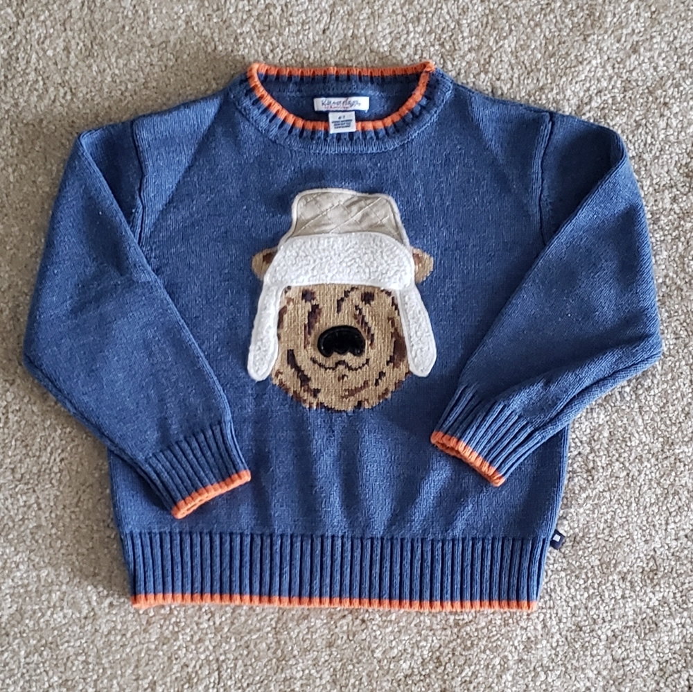 Kitestring Boy Sweater,  4T